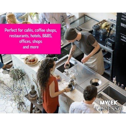 MYLEK Catering Urn, 10L Hot Water Boiler Dispenser, Commercial Digital Urn Kettle, Brews and Mulled Wine Heater