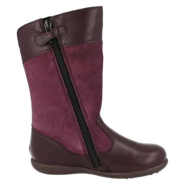 Start-rite Girls Aqua Rite by Startrite Mid Calf Decorative Boots Aqua Flutter