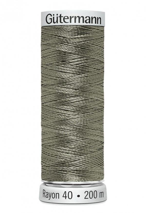 Gutermann No 40 Sulky Rayon Embroidery Thread 200m Rayon Thread Suitable For Embroidery