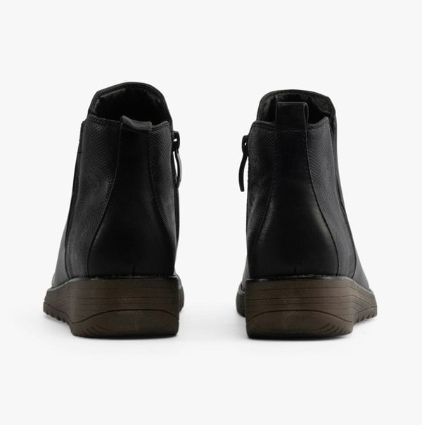 Cipriata DEBORA Womens  Embossed Ankle Boots Black