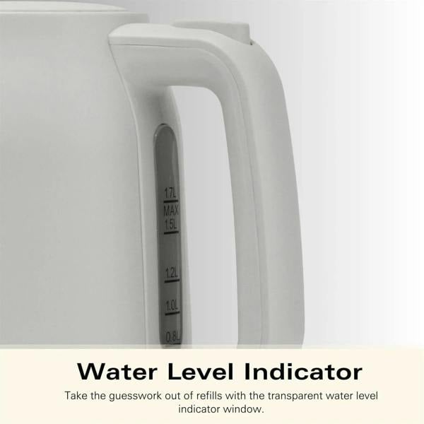 Hamilton Beach Ella 1.7L Kettle - Matte White