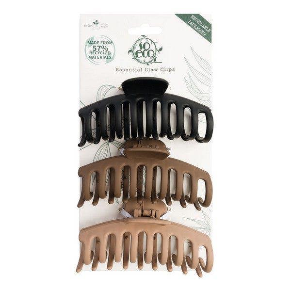 So Eco Essential Claw Clips  - 3 Pack