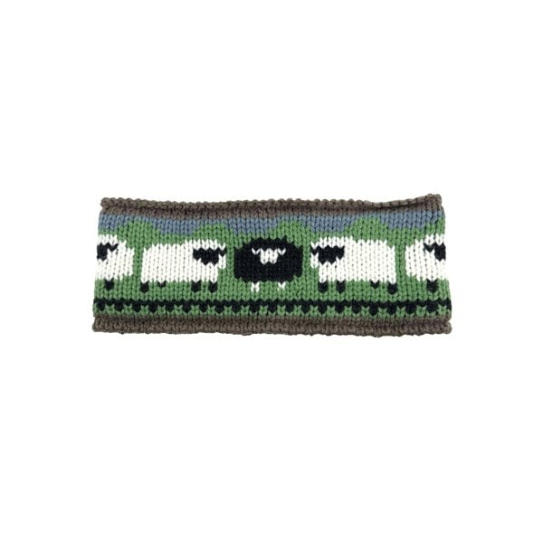Aran Sheep Headband Mushroom Acrylic