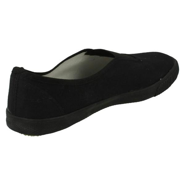 Spot On Childrens Unisex Spot On Slip On Plimsolls Gusset Plims