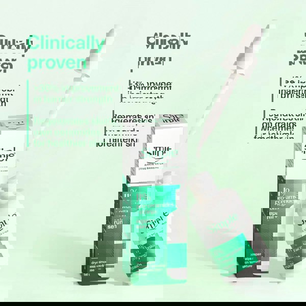 Simple Repair+ Serum 11% Pro-Ceramide & Omega Barrier Care, 30ml