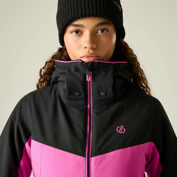 Dare 2B Womens/Ladies Flurry III Ski Jacket - Extreme Pink/Black - 