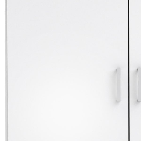 Furniture To Go Space Wardrobe with 2 doors White 1750