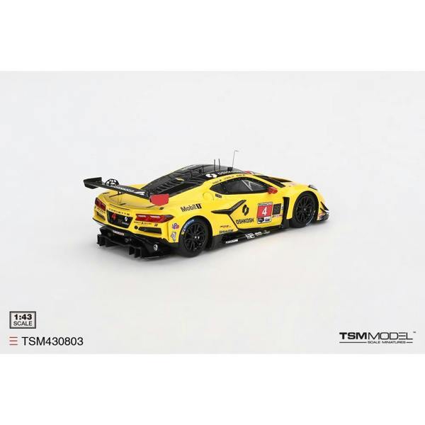 MCSlots Chevrolet Corvette Z06 GT3.R #4 Corvette Racing By Pratt Miller Motorsports 2024 IMSA Daytona 24Hrs 1:43 Scale TSM430803