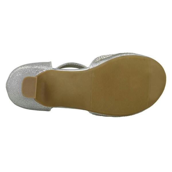 Spot On Girls Spot On Mid Heel Glittery Shoes H3082
