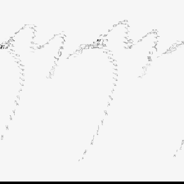 Swarovski Idyllia Rhodium Plated Crystal Snowflake Necklace 5691484