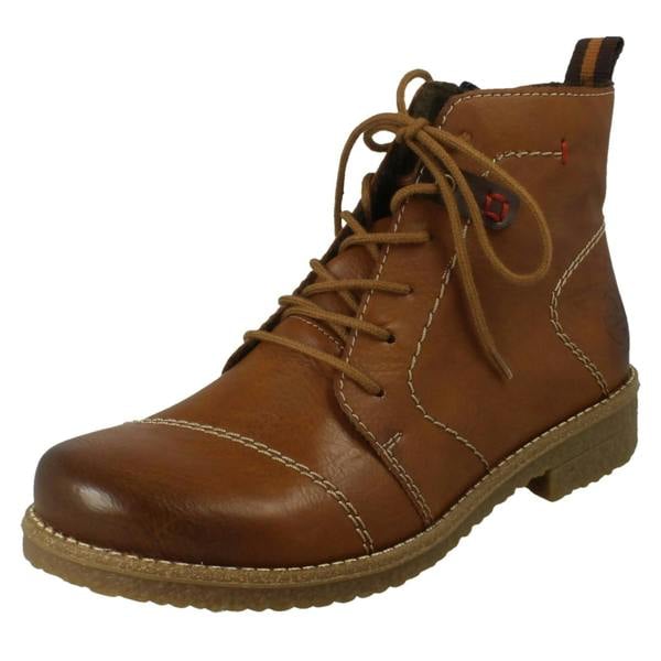 Rieker Ladies Rieker Fleece Lined Ankle Boots 73501