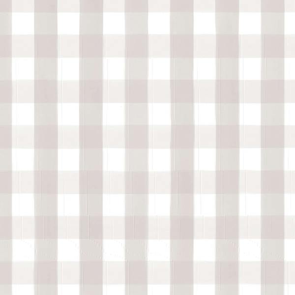 Superfresco Easy Hattie Gingham Stone Wallpaper