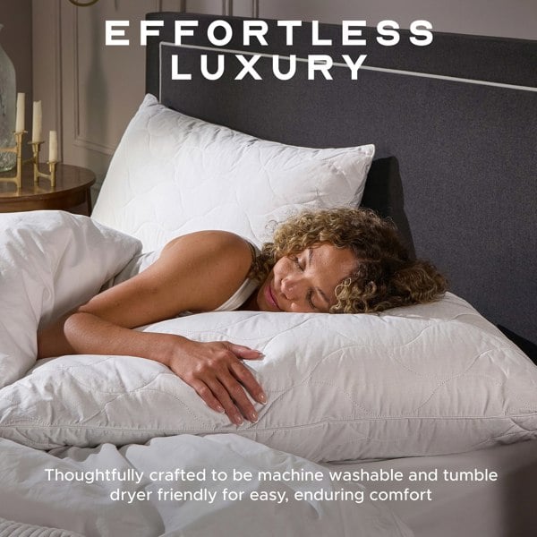 Snuggledown Hotel Luxury Cotton Quilted Kingsize Pillow