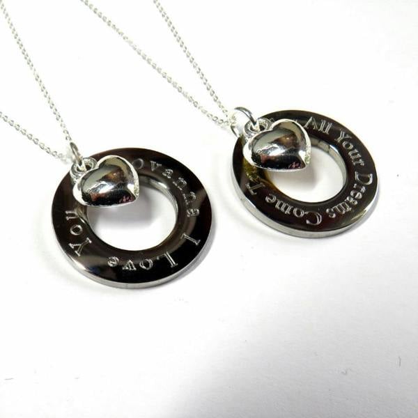 Aye Do Gifts Personalised Infinity Heart Charm Necklace