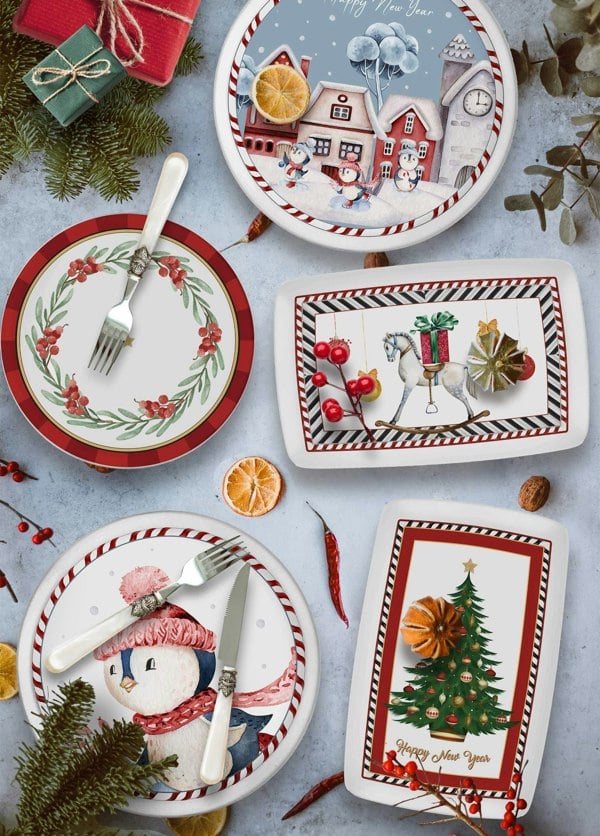 Rozi The Nutcracker Collection Rectangular Platter