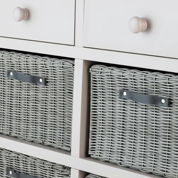 Statement Furniture Florence Sideboard with 2 Drawers and Removable Storage Baskets