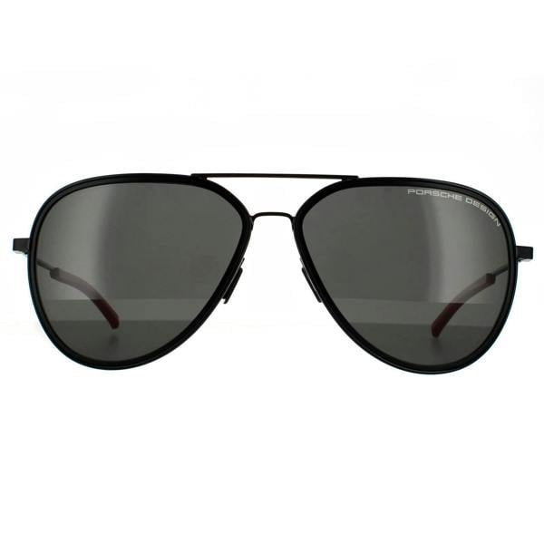 Porsche Design Sunglasses P8691 A Black Grey Polarized