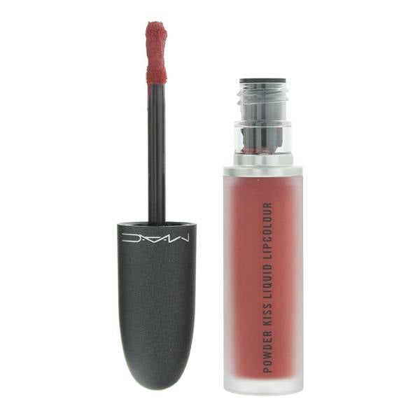 MAC Powder Kiss Liquid Lipstick Lipcolour 5ml - 991 Devoted To Chili