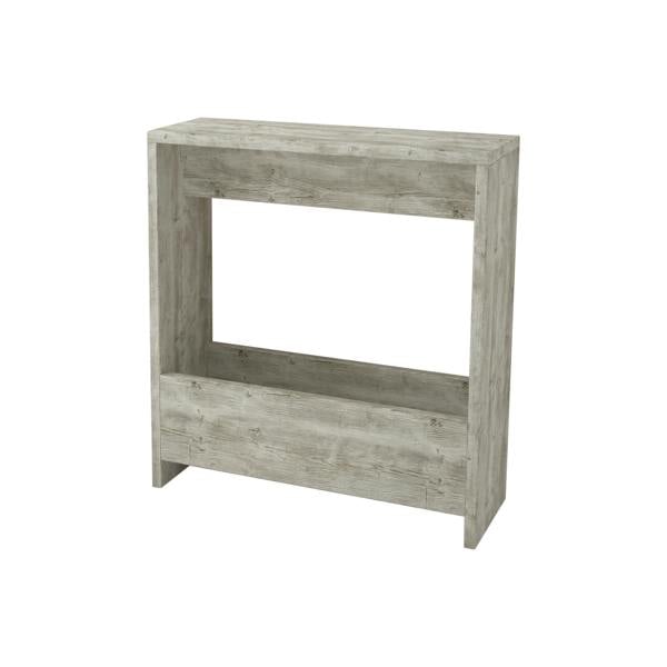 Decortie Simpi Slim End Table with Magazine Rack (H) 60cm