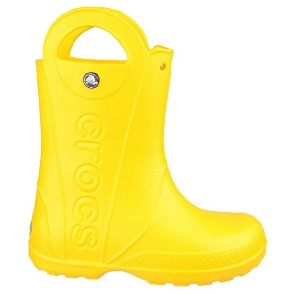 Crocs Handle It Rain Thermoplastic Yellow Wellington Boots