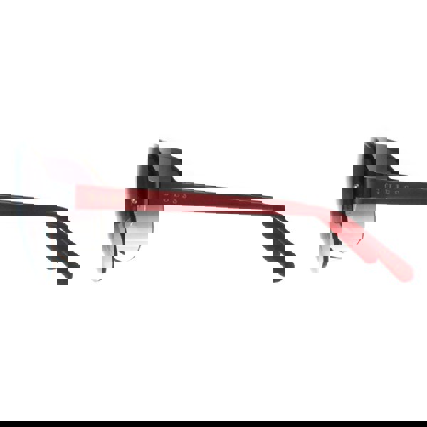 Guess Sunglasses GF0148 02B Black and Red Smoke Gradient