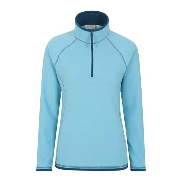 Mountain Warehouse Women's Montana Half Zip Fleece Top - Blue