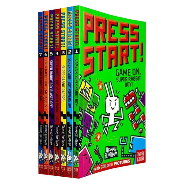Press Start! Series 7 Books Collection by Thomas Flintham
