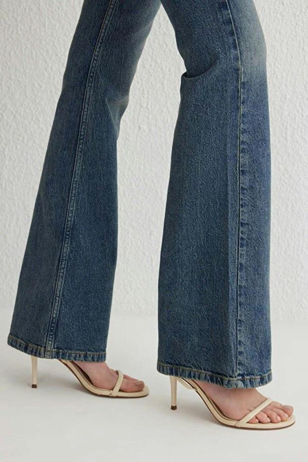 WOVCOR High Waist Flare Jeans