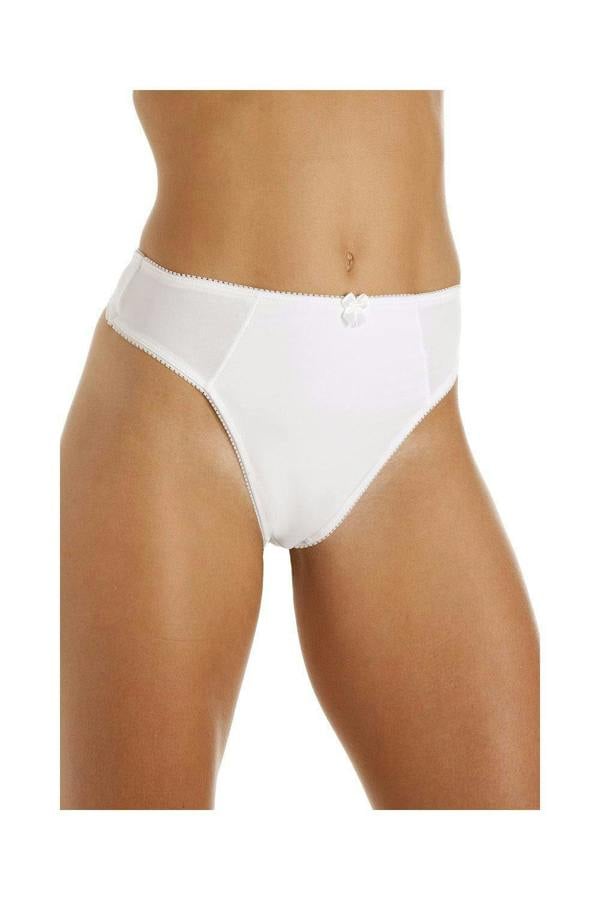 Womens Micro-Fibre 2 Pack Control Thongs