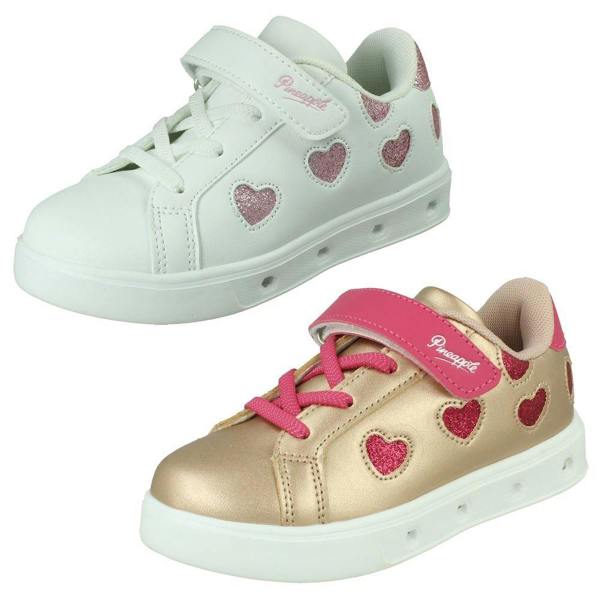Pineapple Girls Pineapple Light Up Trainers H2700