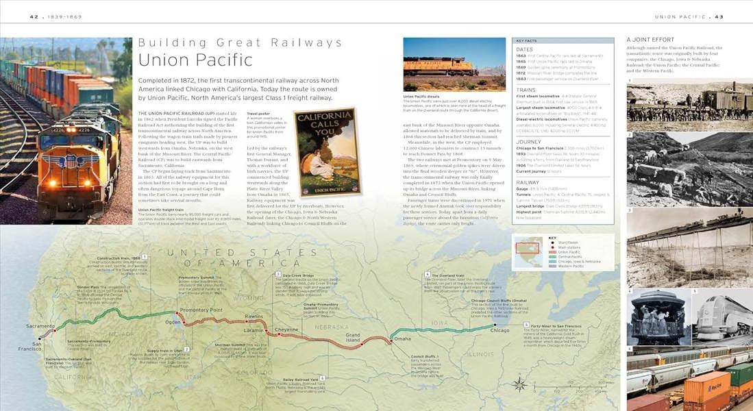 The Train Book: The Definitive Visual History (DK Definitive Transport Guides) - Paperback