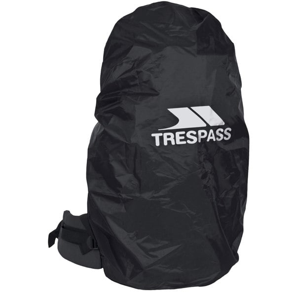 Trespass Rain Waterproof Rucksack/Backpack Cover - Black