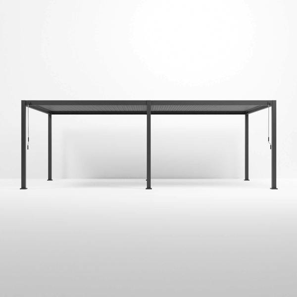 Ocean Designs Tivoli 7.2m x 3.6m Grey Frame Free Standing Pergola