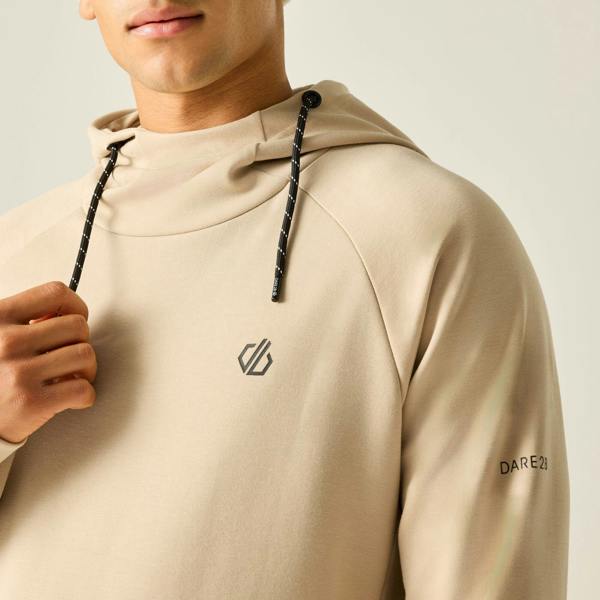 Dare 2B Mens Ollie Hoodie - White Pepper