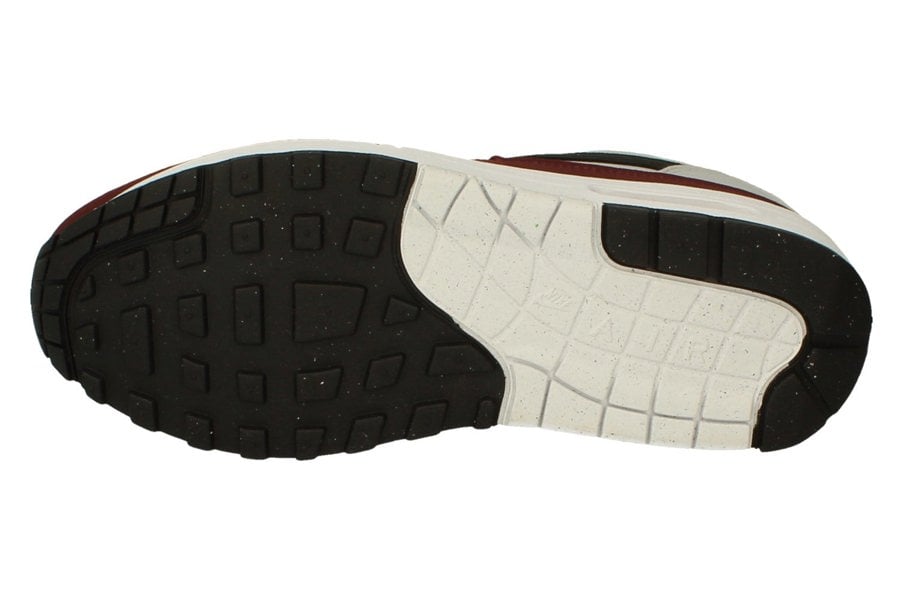 Nike Air Max 1 Mens Trainers Fd9082  106 - White Black Dark Team Red 106 - Photo 4