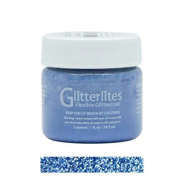 Angelus Glitterlites Paint - Sparkling Glitter Effects for Leather 1oz