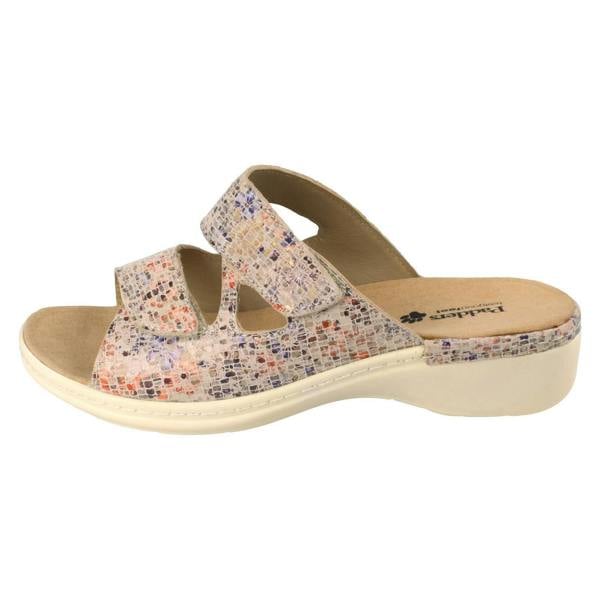 Padders Ladies Padders Strappy Mule Sandals Brielle