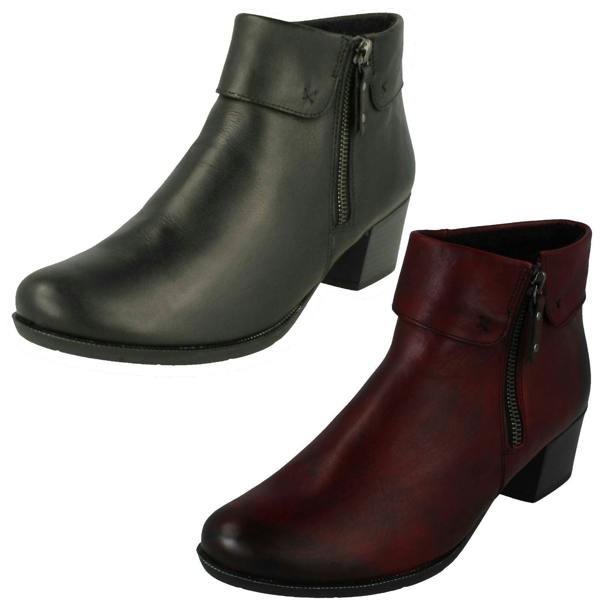 Remonte Ladies Remonte Warm Lined Heeled Ankle Boots R5674