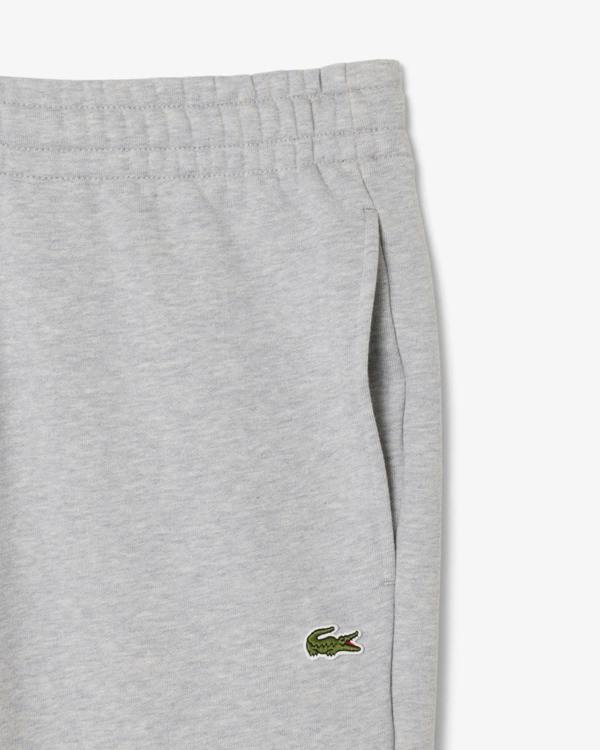 Lacoste Regular Fit Mens Fleece Sweatpants - Silver Chine CCA | CHO | Designer Mens Sweatpants
