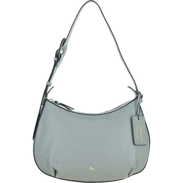 Elegant Real Leather Shoulder Bag: 64732