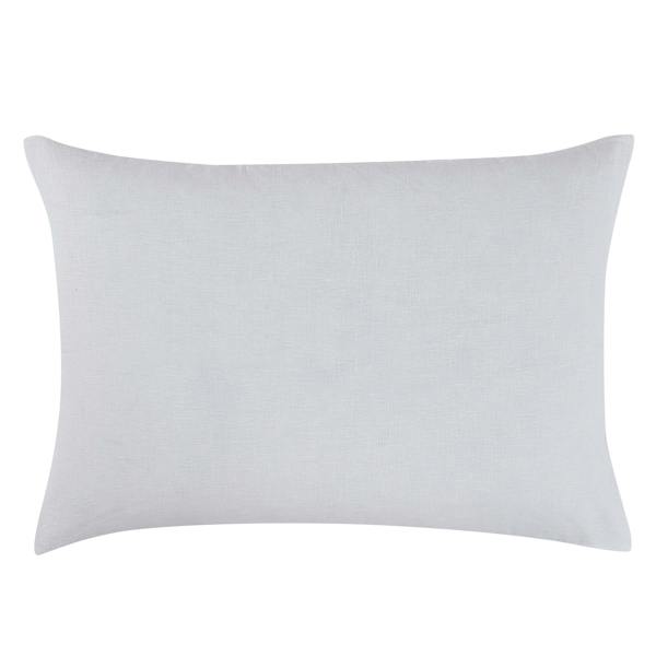 Lazy Linen Bedding Bundle - Duvet Cover, Pillowcase Pair + Fitted sheet - White