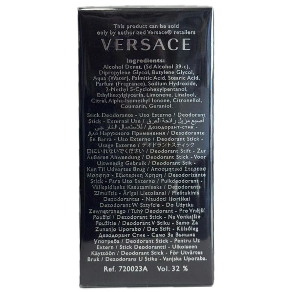 Versace pour Homme Deodorant Stick 75ml