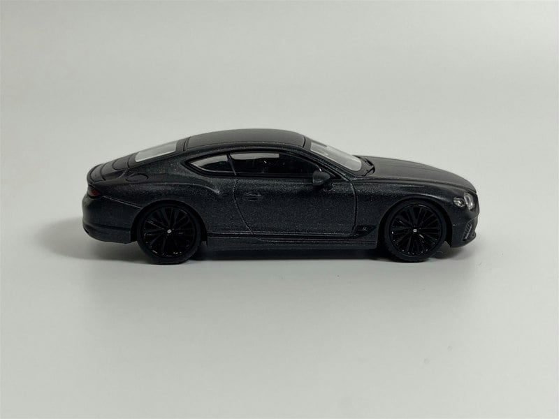 Mini GT Bentley Continental GT Speed 2022 Anthracite Satin LHD 1:64 Mini GT MGT00442L