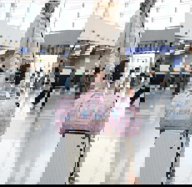 Anymom Mommy Diaper Bag Pink Unicorn Shoulder Bag with Internal Zip Pocket Waterproof Handbag for Travel and Sports