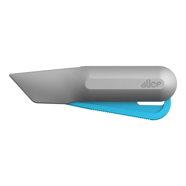 Slice Smart-Retracting Metal Squeeze Knife Retracted - DaltonSafety