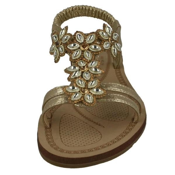 Savannah Ladies Savannah Strappy Slingback Sandals