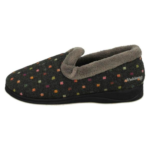 Padders Ladies Padders Wide Fit Slippers Repose