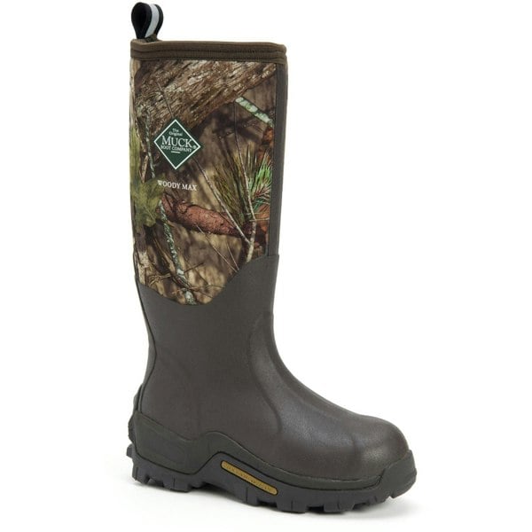 Muck Boots Woody Max Cold-Conditions Unisex Hunting Boots in Mossy Oak