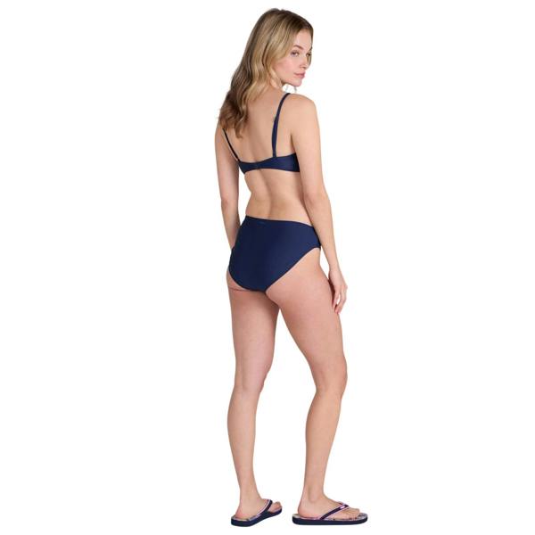 Animal Womens/Ladies Docks Plain Bikini Bottoms - Dark Blue - 