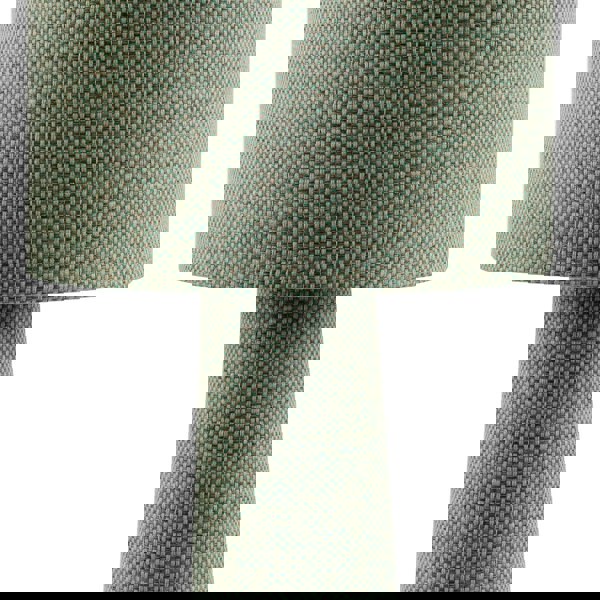 Forest and Olive Green Jacquard Linen Lamp with Fabric Shade and Base Image 5